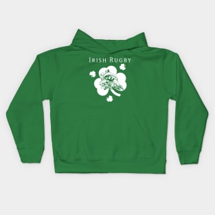 Irish Rugby by PPereyra Kids Hoodie